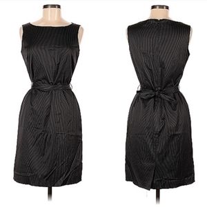 Anne Klein Sleeveless Sheath Dress, Petite Size 2, Black Onyx